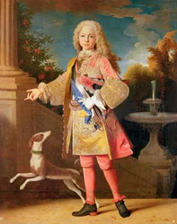 Porträt von Ferdinand von Bourbon, Prinz von Asturien, ca. 1725-35